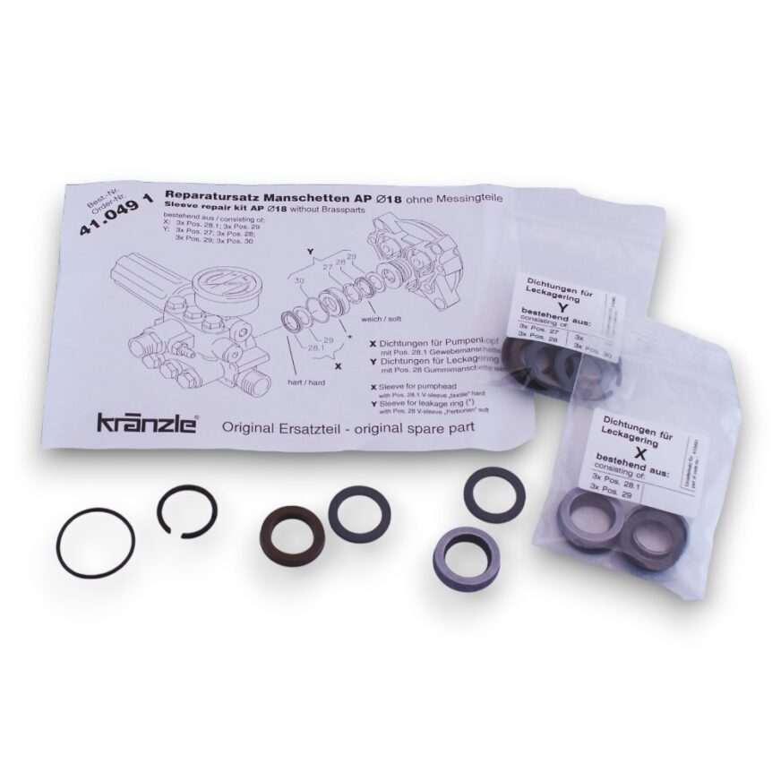 MANSCHETTSATS AP18MM KOLV