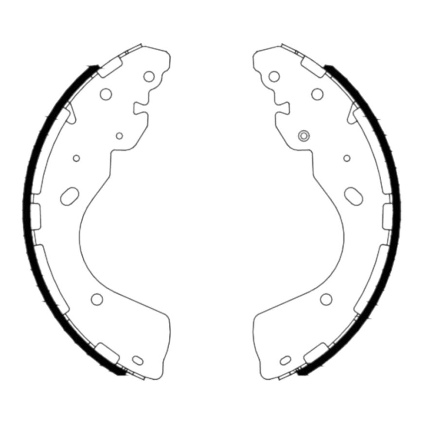 BROMSBACKAR Ford original del 1727211, 1 727 211
